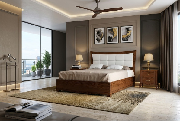 Furniture set 3-piece bedroom bed nightstand bed group beds wood furniture