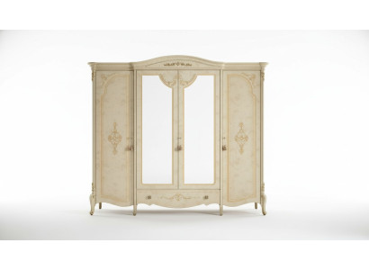Wardrobe Closet Baroque Style Furniture Classic Bedroom Closets Wood