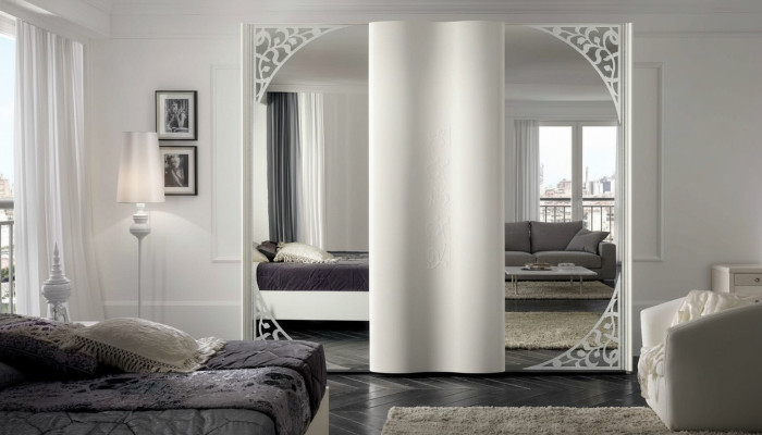 Wardrobe Cabinet Luxury Sliding Doors Bedroom Design Cabinets Wood New