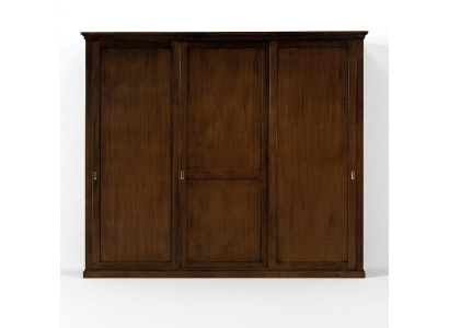 Wardrobe Closet Solid Wood Bedroom Furniture Italy Wooden Wardrobe