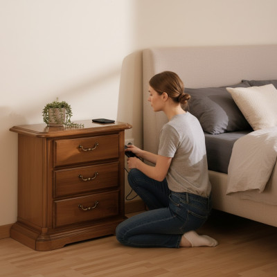 Bedside table cabinet cabinets side table bedroom furniture Italy nightstands