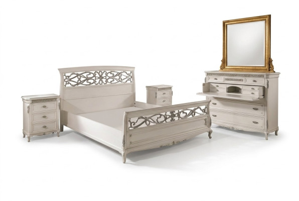 Bedroom furniture complete set 3-piece set beds Italian design
