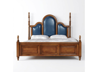 Double bed wood upholstery luxury bedroom beds double bed frame