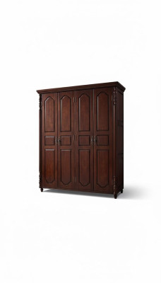 Wardrobe Bedroom Wood Cabinet Style Cabinets Furniture Baroque