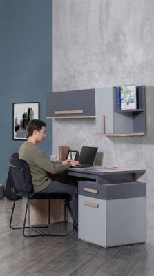 Desk with drawers for girls' design bedroom furniture children's room