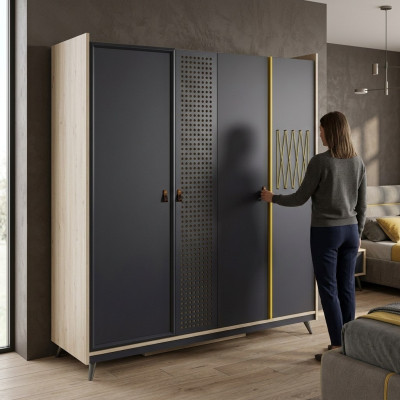 Wardrobe closet youth room cabinets tall cabinet youth wardrobes