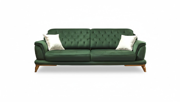 Sofa 3-seater Classic Couches Luxury Furniture Sofas Fabric Couch