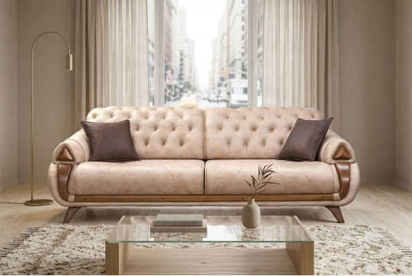 Sofa three-seater couch upholstery design seat sofas room furniture leather