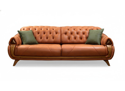 Three-seater luxury 3-seater couch upholstered classic seating sofas room