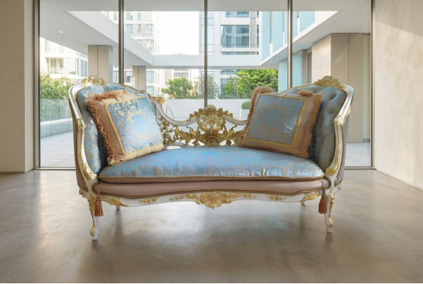 Sofa Couch Design Couches Upholstery Textile Modern Two-Seater Bench 2-Seater
