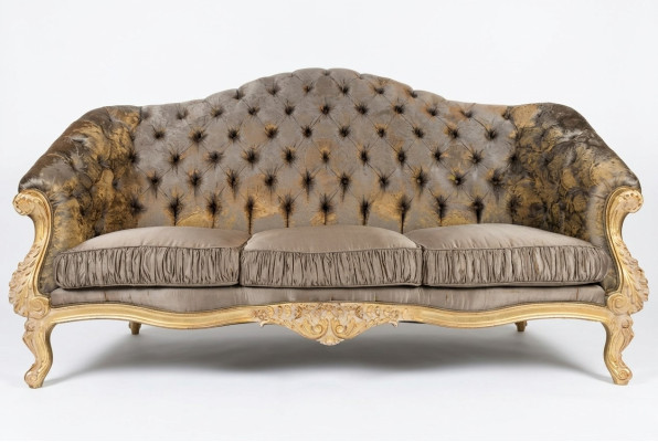 Sofa Couch Design Couches Upholstery Textile Italian Furniture Sofa Bench 3-Seater