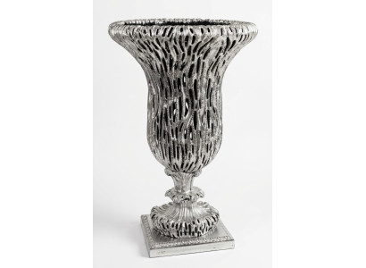 Antique rare Soviet flower vase silver for living room rare Russia