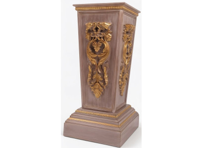 Classic vase with chic-looking brown color fits the living room terrace.