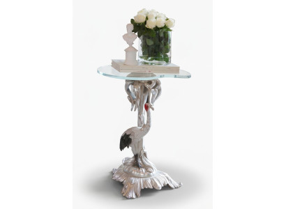 Luxury wooden coffee table classic tables baroque rococo side table