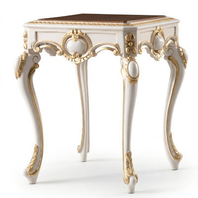 Baroque Table Side Table Wooden Table Italian Furniture Side Tables Rococo