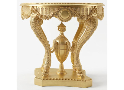 Coffee table side table wood living room table furniture from Italy vintage gold