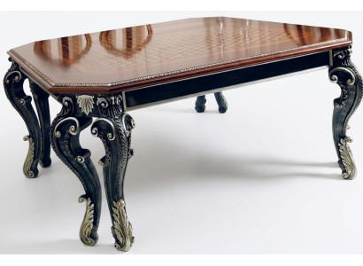 Dining table dining room living room wood Italian furniture Italy table real wood