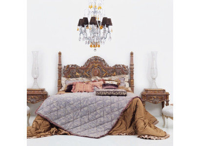 Chesterfield bed furniture beds Italian furnishings double bed luxury Italy