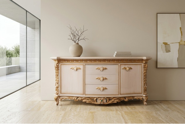 TV cabinet sideboard dresser low board closet living room shelf luxury