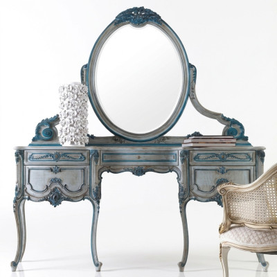 Console cabinet wall table classic console console table with mirror luxury