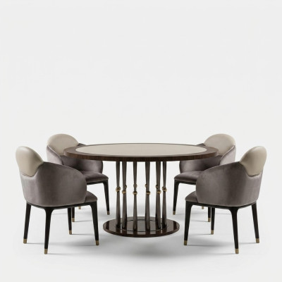 Dining table 4 x chairs dining room set dining group group chairs table tables 5-piece set.