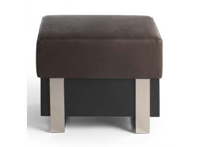 Ottoman seat footrest stool seating pouf living room design cube Italy