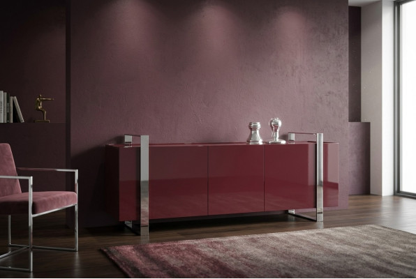 Luxury Dresser Design Furnishing Sideboard Furniture Paneling Italy High Gloss New