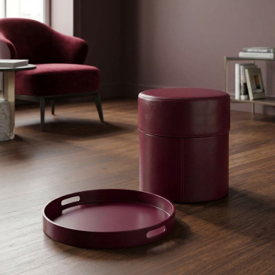 Stool Seat Footstool Ottoman Seat Pouf Living Room Designer Pouf Cube Luxury