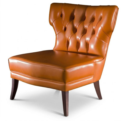 Chesterfield leather armchair upholstered chair luxury furniture sofa couch office chairs new