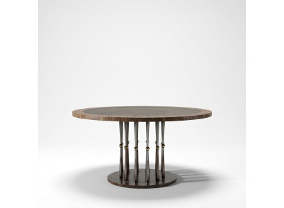 Round dining table luxury table wood dining tables Italian furniture tables dining room