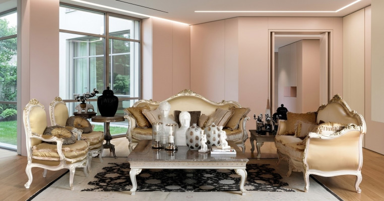 Design Sofas Sofa Suite Group Modern Luxury Elegant Seating Suite 3+2+1 Seater