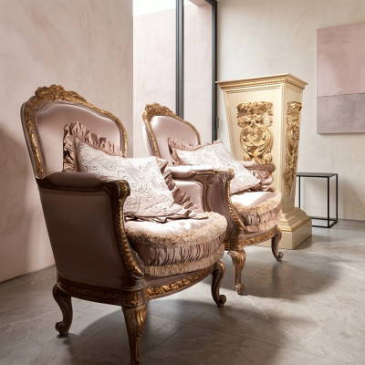 Armchair Recliner Reading Chair Wingback Chair Luxury Sofa Upholstery Italian Furniture