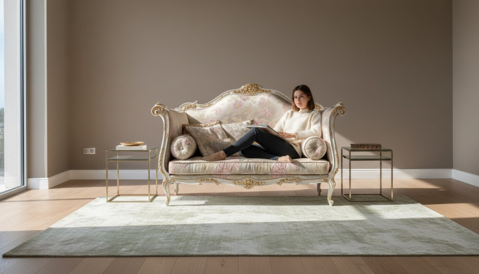Designer sofa furniture sofas 4-seater four-seater upholstered couch fabric upholstered furniture
