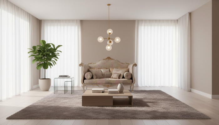 Designer sofa furniture sofas 4-seater four-seater upholstered couch fabric upholstered furniture