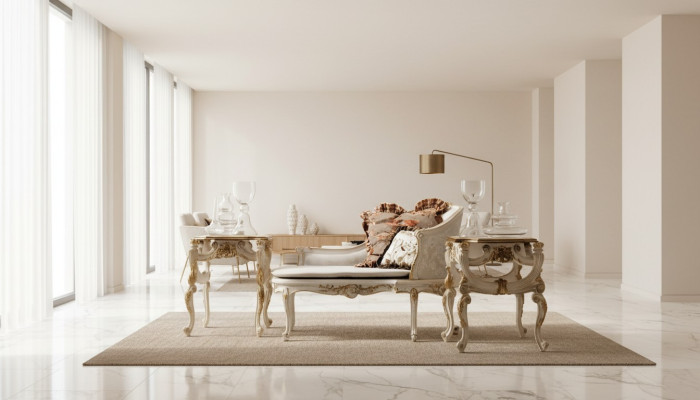 Side table, table, coffee table, living room table, wood, royal side, baroque tables.