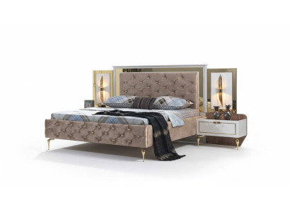Chesterfield Bed Upholstery Design Luxury Double Hotel Italian