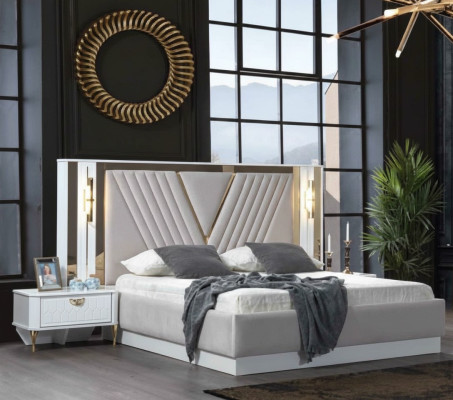 Bed, double bed, beds, furniture, interior, bedroom, furniture design