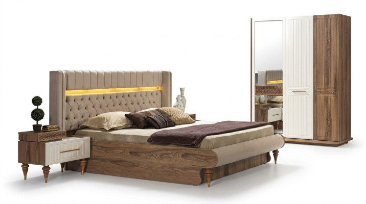 Nightstands bedroom side table solid wood tables Italian