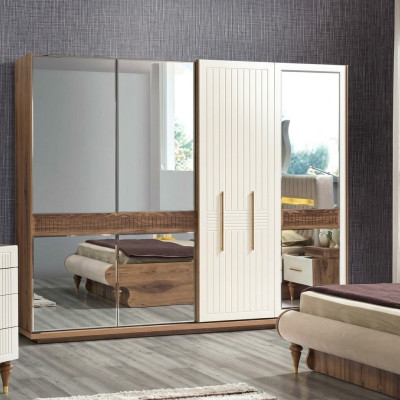 Wardrobe cabinet luxury wood cabinets furniture design bedroom
