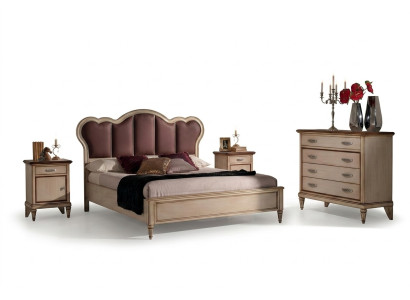 Bedside Table Nightstand Bedroom Set Design Classic Luxury Beds New
