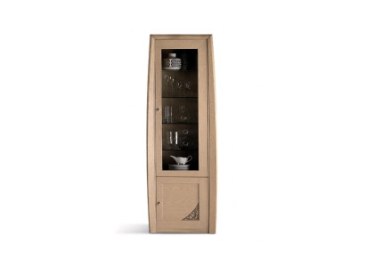 Display cabinet glass cupboard display cases living room cabinets Italian furniture glass cabinet