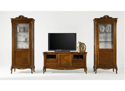 Living room 2x display cabinet living room cabinets design tv modern display cabinet set 3-piece