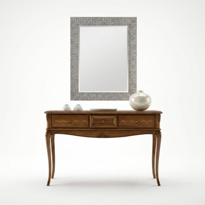 Console bedside table bedroom side table modern design furniture wood brown
