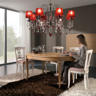 Chair, wooden armchair, armchair, dining room chairs, office chair, white kitchen chair, Italy