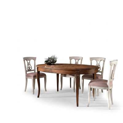 Chair, wooden armchair, armchair, dining room chairs, office chair, white kitchen chair, Italy
