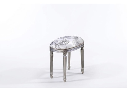 Upholstered bench, footstool, ottoman, pouf, living room designer stool