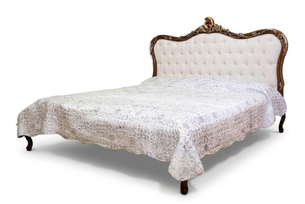 Double bed beds bedroom designer beds Vaccari furniture solid wood bed new