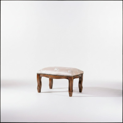 Ottoman Seat Chaise Upholstered Pouf Benches Design Upholstered Stool Footstool