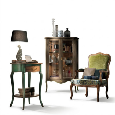 Baroque Furniture Display Console Set Wooden Console Cabinet Display Cabinet Furniture 3-piece Set New