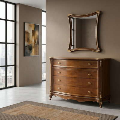 Wood Classic Design Dressers Dresser Cabinet Tall Cabinet Sideboard Drawers